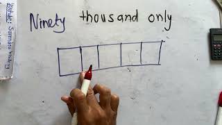 Ninety thousand only | 90000 Spelling hindi english | Hindi