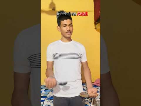 Internet on Anjali with trending topics 😂 #shortsfeed #shortvideo #shortsviral #ashortaday #shorts