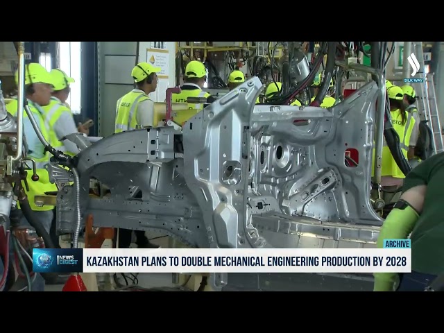 К 2028 году объемы производства в машиностроении Казахстана намерены увеличить вдвое