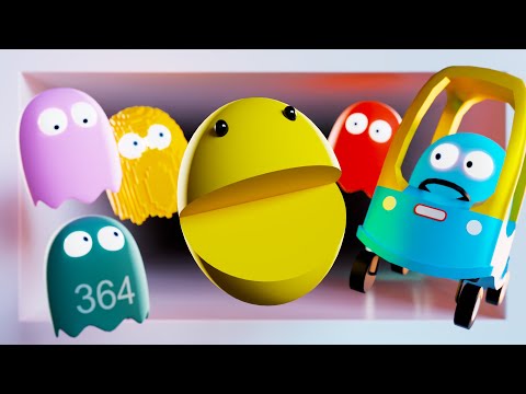 Pac-Man | 2 Years of Shorts in One Epic Video!