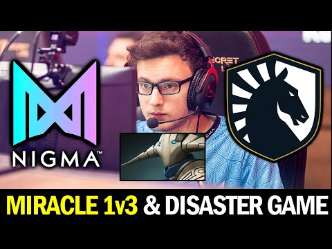 NIGMA vs LIQUID (2 Games) MIRACLE SVEN in a Nutshell Disaster Game