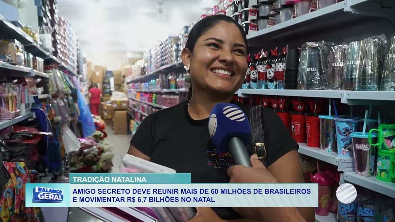 Amigo Secreto movimenta R$ 6,7 bilhões e mantém tradição forte no Natal 2025