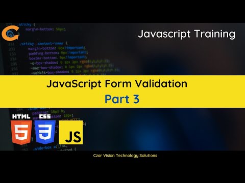 Javascript Validation Regular Expression Part 3