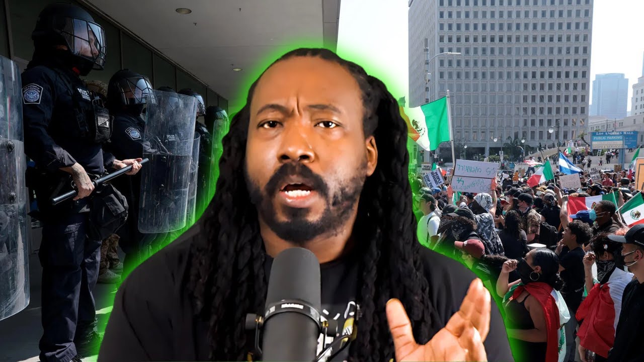 What's really happening in L.A? (A conversation with a black protestor on the ground)