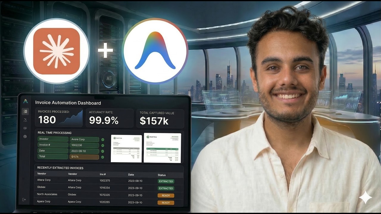 How to Build an AI Invoice Extractor with Google Antigravity (Step-by-Step Tutorial)