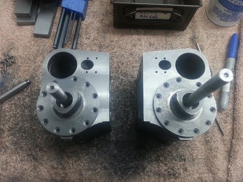 Steam Locomotive 9F Build Part 32 - Rear Cylinder Covers P1