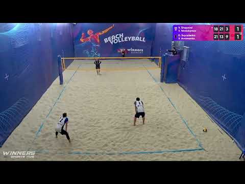 08:15 V. Shapoval /Y. Yevdokymov - D. Svyrydenko /V. Avramenko 25.06.2022 | Winners Beach Volleyball