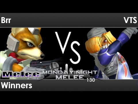 MNM 130 - Brr (Fox) vs VTS (Sheik) Winners - Melee