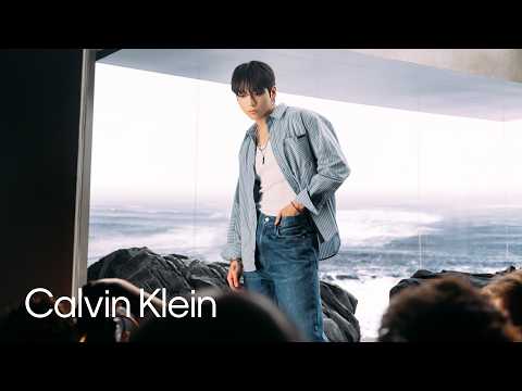 Jung Kook on Set in Spring Denim | Calvin Klein 2026