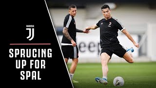 فيديو من تدريبات اليوفي استعداداً لـ سبال و انضمام بارزالي لطاقم ساري