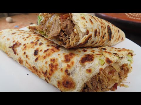 Te muestro el famosisimo Super Burro de carne deshebrada ¡No podrás creer el delicioso resultado!