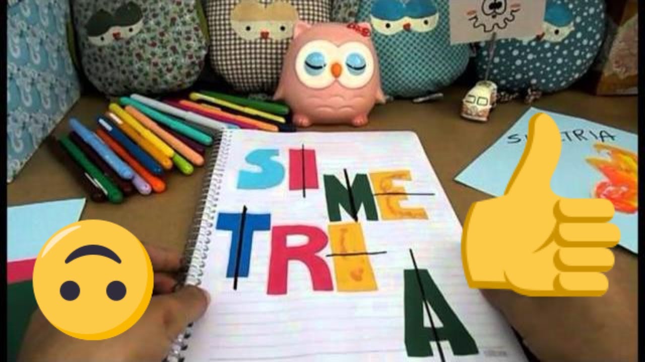 SIMETRIA DIVERTIDA E DESCOMPLICADA!