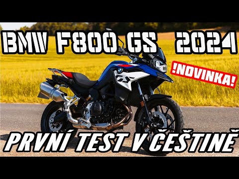 Exkluzivní recenze novinky BMW F800 GS 2024 - První video test v Česku
