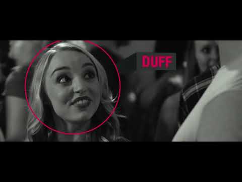 The DUFF official trailer still: Bianca, Jess, and Casey in a bedroom prep scene that hints at the film’s pop-forward music choices