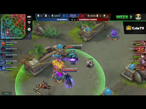 JUGGERNAUT GAMING vs PG BARRACX: IESPL #TBOF ML Game 3