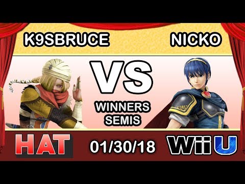 HAT 7 - K9sbruce (Sheik) Vs. FAD | Nicko (Shulk) Winners Semis - Smash 4