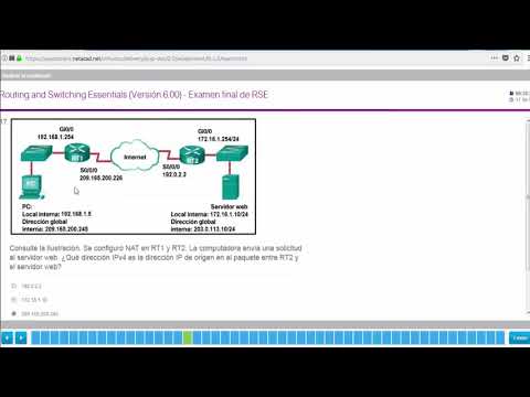 examen final ccna 2 v6  español |  ccna2 v6 final exam
