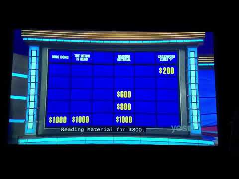 Jeopardy, Emily Sands Day 4 - 1st Daily Double (5/4/21)