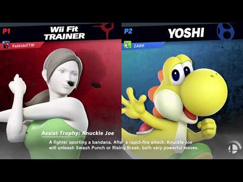 CWA Wifi Weekly 24 - Zark (Diddy Kong, Yoshi) vs Fatkid (Wii Fit Trainer) Winners Round 1