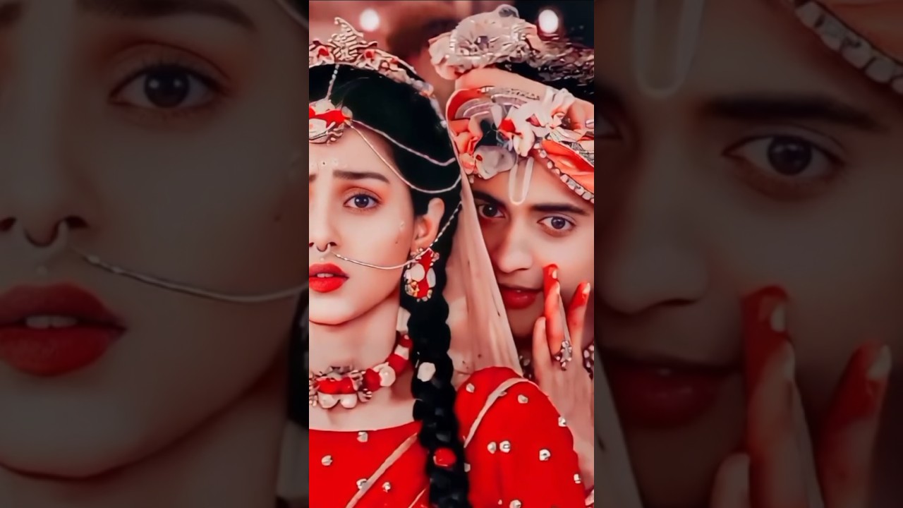 Radha Krishna ❤️#trindingshorts #lovelystatus #shortsfeed #whatsapp_status_video #hindisong #love❤️