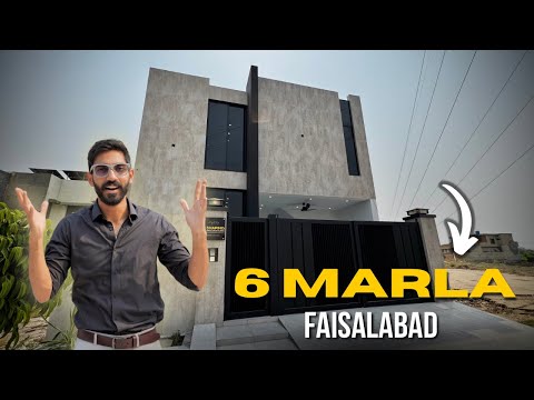 UNBELIEVABLE 6 Marla Designer House For Sale in Faisalabad Sitara Valley