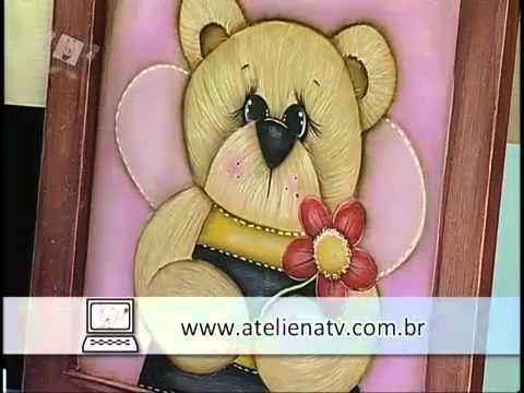 Ateliê na TV -  Quadrinho com Ursinho