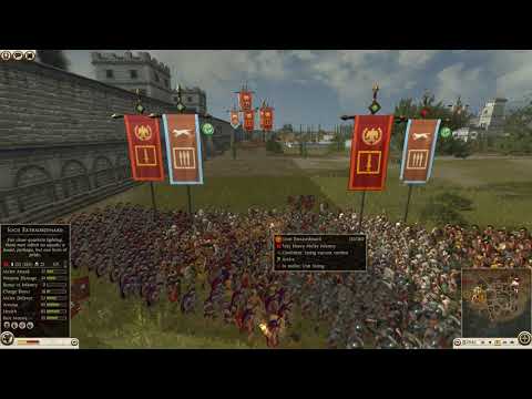 Rome 2 Siege  2v2 My first subscriber replay!!!!  Thanks Dan!