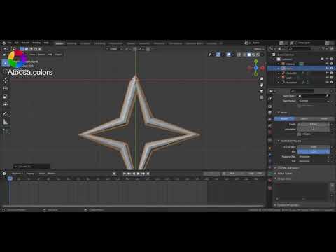 Make a shape loop animation in blender