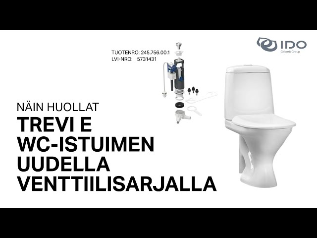 ido Wc-reservdel ido 245.756.00.1 ventil sats trevi
