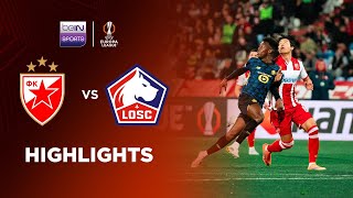 Highlights Crvena Zvezda Vs Lille (1-0) di Europa League 25/26, Calvin Verdonk Cs Gagal Raih 3 Poin