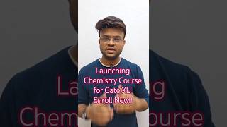 Chemistry for GATE XL 2026 | Complete Course at ₹1000 | Pdf Notes | Recordings | Tests | Counselling