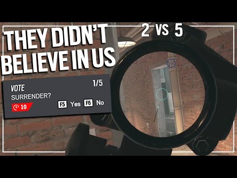 Duo to Diamond: Our Teammates Wanted To Surrender - Rainbow Six Siege