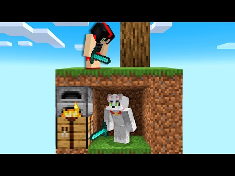 Minecraft: ACENIX vs ASESINO en 1 CHUNK 😱🔪  MINECRAFT SPEEDRUN con INVICTOR
