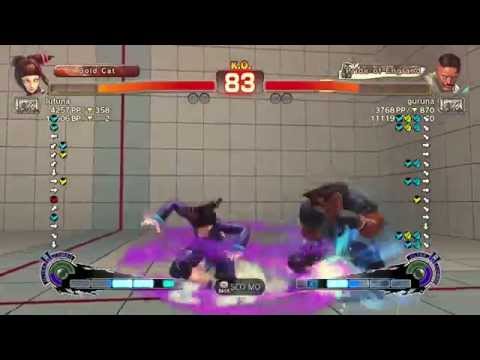 lutuna (Juri) vs guruna (Dudley) ranked USF4