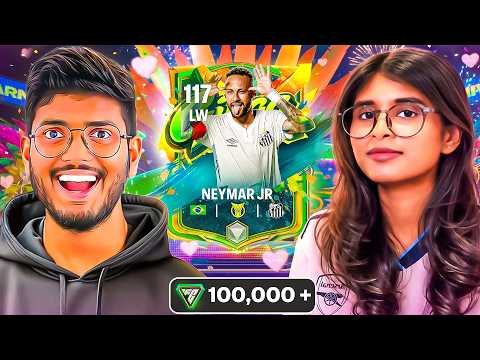 My Wife's First Ever FC Mobile Pack Opening! Her Luck is Insane