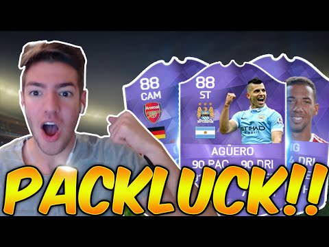 OMG PACKLUCK! FIFA 16 PACK OPENING - Wakez