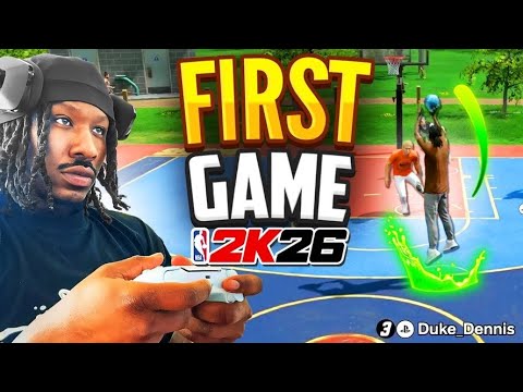 Duke Dennis Finally Plays HIs FIRST PARK GAME Of NBA 2K26
