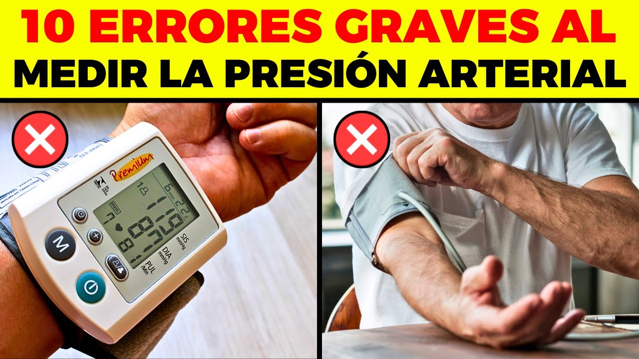 ¿Estás midiendo tu PRESIÓN correctamente? El 95% de las personas cometen ESTOS ERRORES