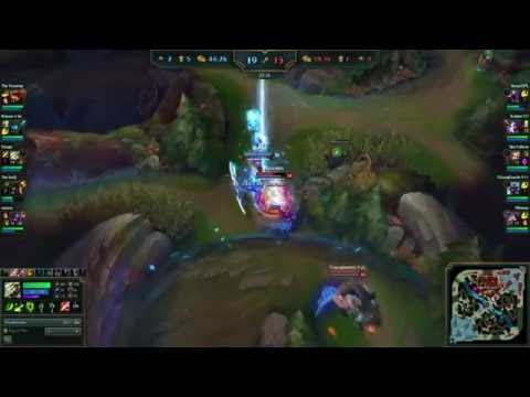 Tank Master Yi Raid Boss 1v5 With korean commentary - DAIAGE