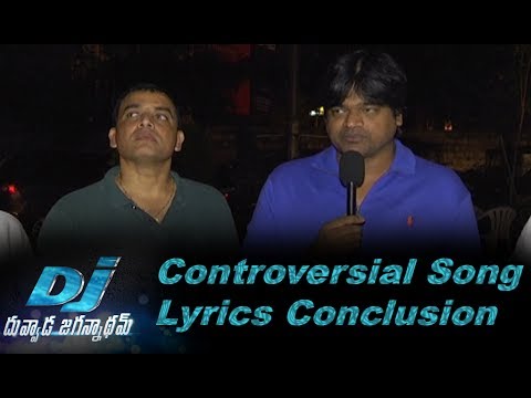 Harish Shankar explanation about  DJ Song Controversial