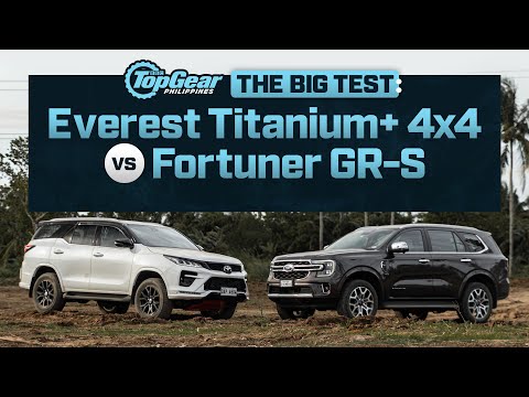 Ford Everest Titanium+ 4x4 vs Toyota Fortuner GR-S: 4x4 SUV Big Test | Top Gear Philippines