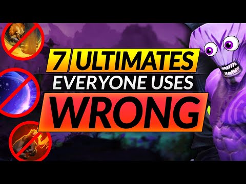 7 ULTIMATES Everyone Uses WRONG in Dota 2 - Mistakes You MUST STOP - Pro Tips and Tricks Guide
