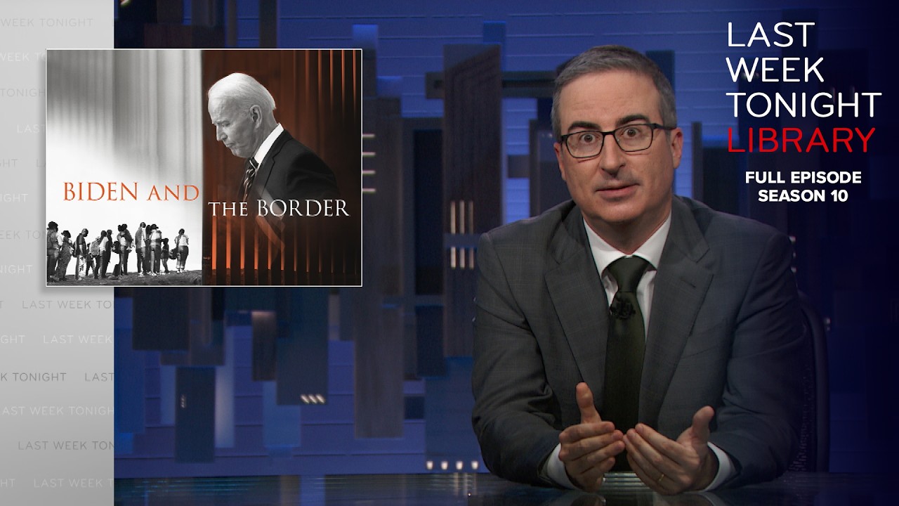 John Oliver examines King Charles coronation and Biden border policy in April 2023 episode