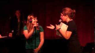 Ruby Rakos with Klea Blackhurst at Birdland: Orange Colored Sky