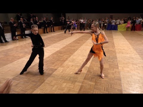 Kipras Kura - Aleksandra Chizhik LTU | Samba | GOC Junior I Latin 2018