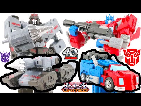 Transformers Legacy United Voyager Class Fractured Friendship 2-Pack 2024 SDCC Exlcusive Review (4K)