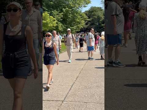 POV: Toronto's busiest island day! 🏝️☀️ #CentreIsland #Toronto #SummerVibes #shorts #viral