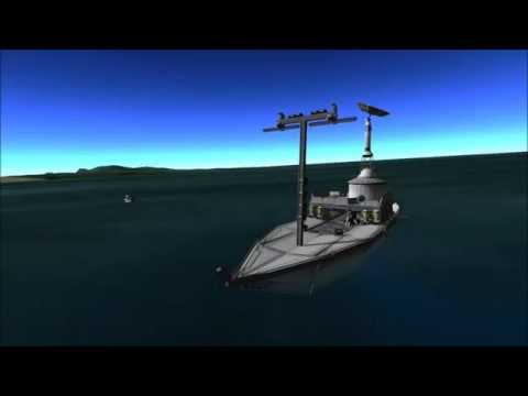 Kerbin circumnavigation by boat