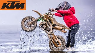 KTM Minicross BIKE 50ccm - Restoration Abandoned Minibike