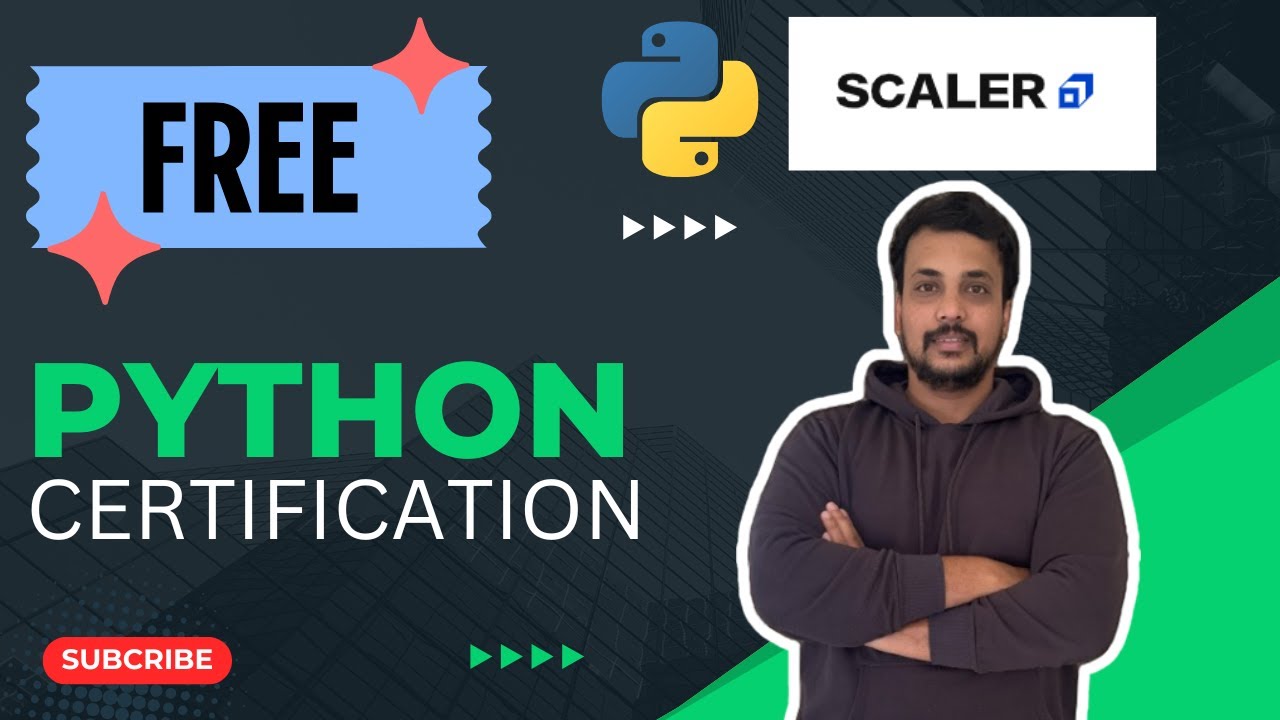 🚀 Free Python Certificate for Beginners 🐍 | Full Course Explained (Scaler Academy) 📚